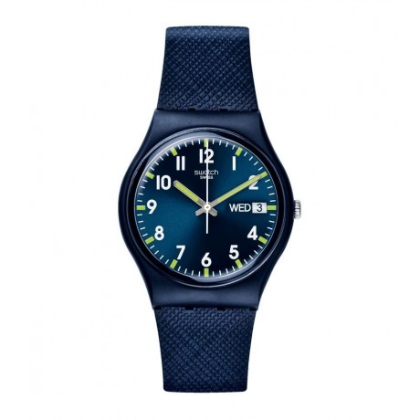 Swatch Classic - Sir Blue 34 mm Quartz SO28N702