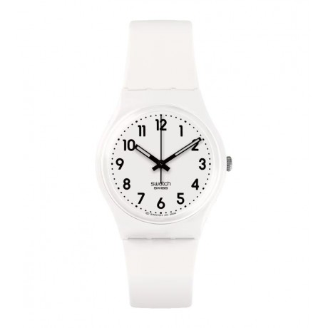Swatch New Core - Just White Soft 34 mm Quartz SO28W107-S14