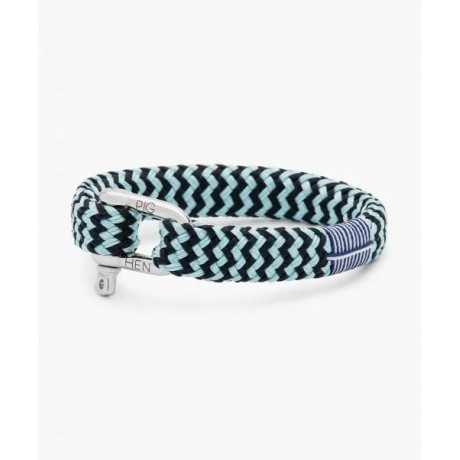 Gorgeous George Navy - Sky Blue / Silver