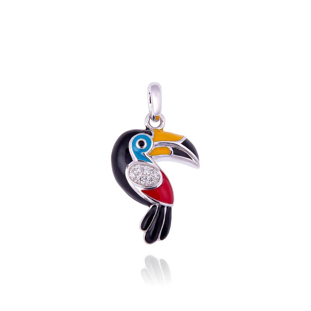 UNA STORIA Pendentif Toucan BQ12116