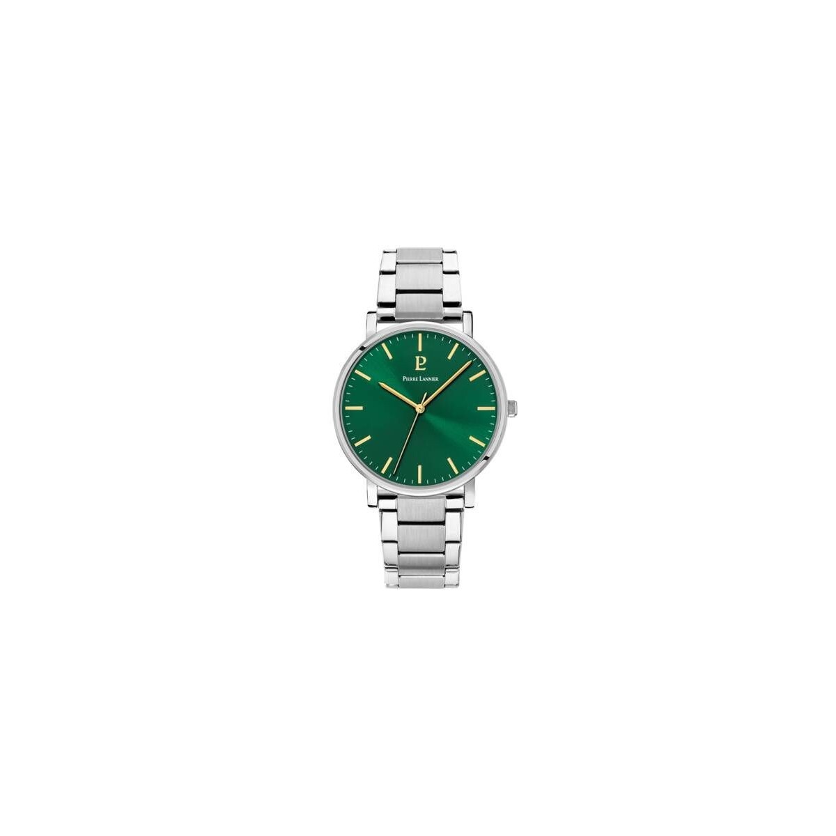 PIERRE LANNIER Essential 41 mm Quartz Vert 251G171