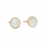 GINETTE NY Boucles d'oreilles Ever Or rose Nacre rose BOEVEPN