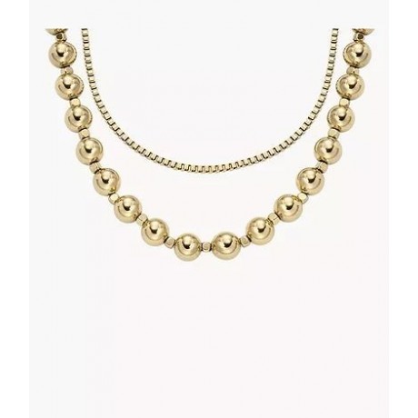 FOSSIL Collier All Stacked Up JA7248710