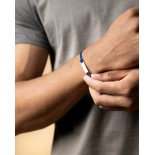 Bracelet Casso Blue Silver