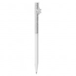 Stylo à bille Crystalline blanc