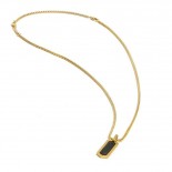 GEMINI (ICE WATCH) Collier Roma Gold Black NNR6