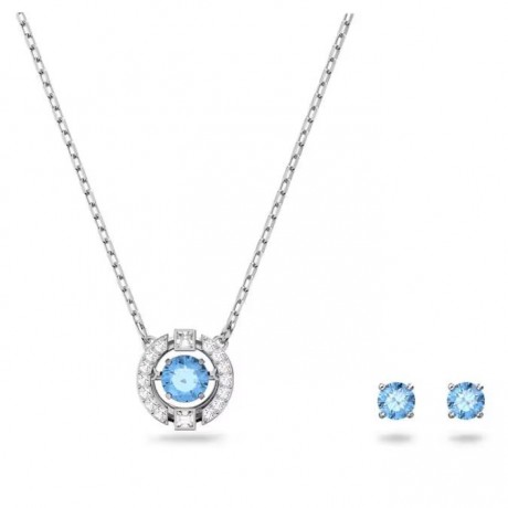 SWAROVSKI Parure Boucles d'Oreilles et Collier Una 5480485