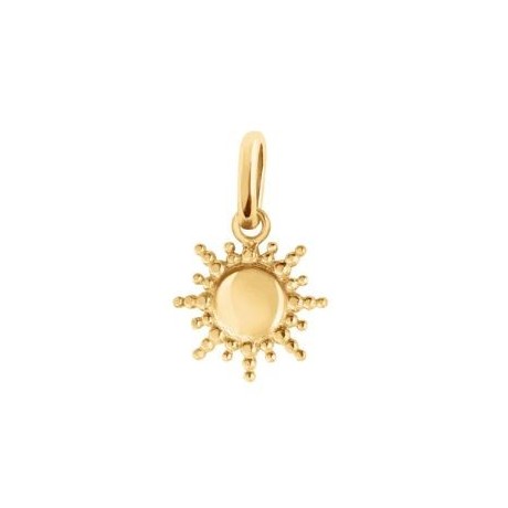 Pendentif Soleil Or Jaune