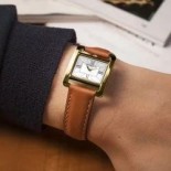 MICHEL HERBELIN V Avenue 26 x 19 mm Quartz 17137P08GD