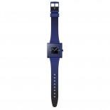 Swatch Squarely Blacklight 42 mm Quartz SO34N700