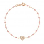 Bracelet Blush In Love Or rose Diamants