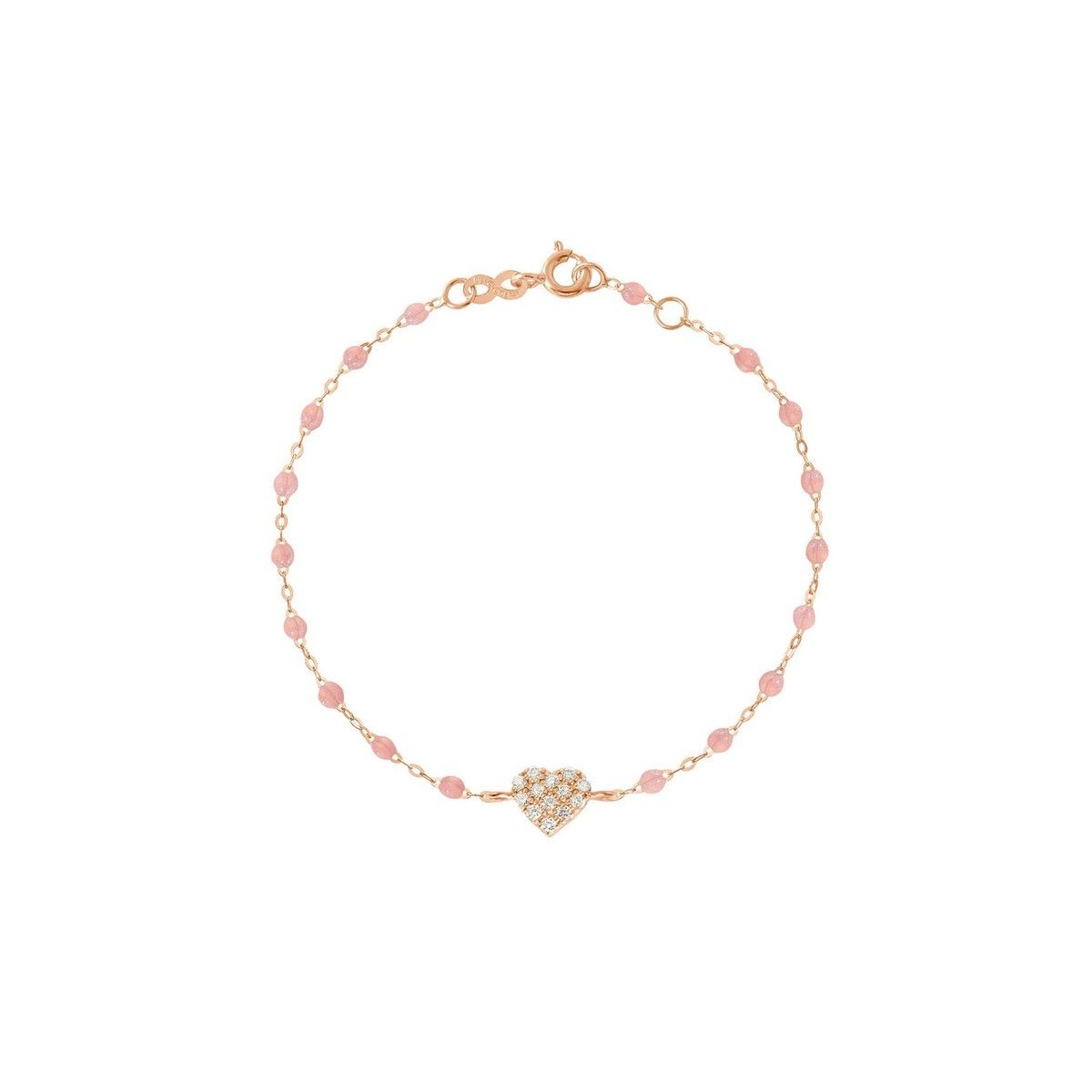 Bracelet Blush In Love Or rose Diamants