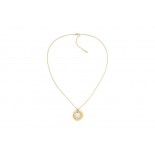 Collier Spiral Acier doré