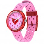FLIK FLAK Fizz in Pink 29 mm Quartz FCNP004