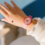 FLIK FLAK Fizz in Pink 29 mm Quartz FCNP004