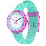 FLIK FLAK Fizz in Mint 29 mm Quartz FCNP003