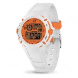 ICE WATCH Ice Digit Explorer - White Orange 41 mm Quartz 024002