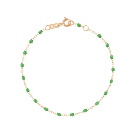 GIGI CLOZEAU Bracelet Classique Gigi Résine prairie Or rose B3GI001R37