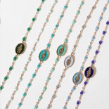 GIGI CLOZEAU Bracelet Classique Gigi Or rose Résine jade B3GI001R17