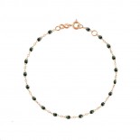 GIGI CLOZEAU Bracelet Classique Gigi Or rose Résine vert B3GI001R51