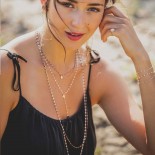 GIGI CLOZEAU Bracelet Classique Gigi Or blanc Résine blanche B3GI001G01