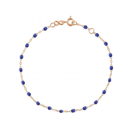 GIGI CLOZEAU Bracelet Classique Gigi Or rose Résine bleuet B3GI001R45