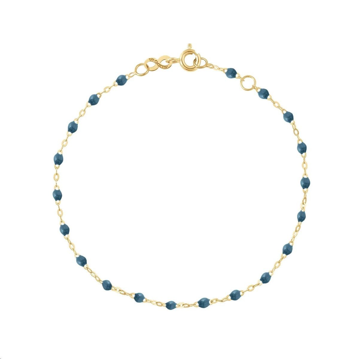 GIGI CLOZEAU Bracelet Classique Gigi Or jaune Résine céleste B3GI001J02