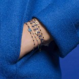 GIGI CLOZEAU Bracelet Classique Gigi Or jaune Résine céleste B3GI001J02