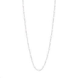 Collier Classique Gigi Résine blanche