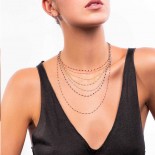 GIGI CLOZEAU Collier Classique Gigi Or rose Résine coquelicot B1GI001R31