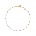 GIGI CLOZEAU Bracelet Or rose Résine Parme B3GI001J10