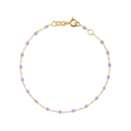 GIGI CLOZEAU Bracelet Or rose Résine Parme B3GI001J10
