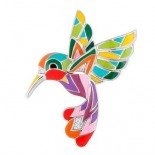 Pendentif Colibri Argent Oxydes