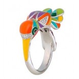 UNA STORIA Bague Colibri Argent BG121228