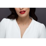Collier Confetti Or jaune Emeraude 0.20 ct
