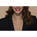 LA BRUNE & LA BLONDE Collier 360° Or blanc Diamant 0,07 ct PE0020WGDI