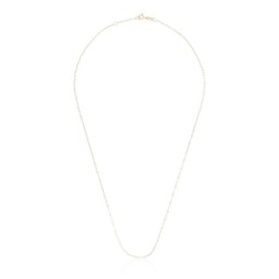 Collier Classique Gigi Or rose Résine blanche