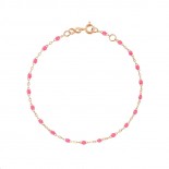 GIGI CLOZEAU Bracelet Classique Gigi Or rose Résine rose fluo B3GI001R29