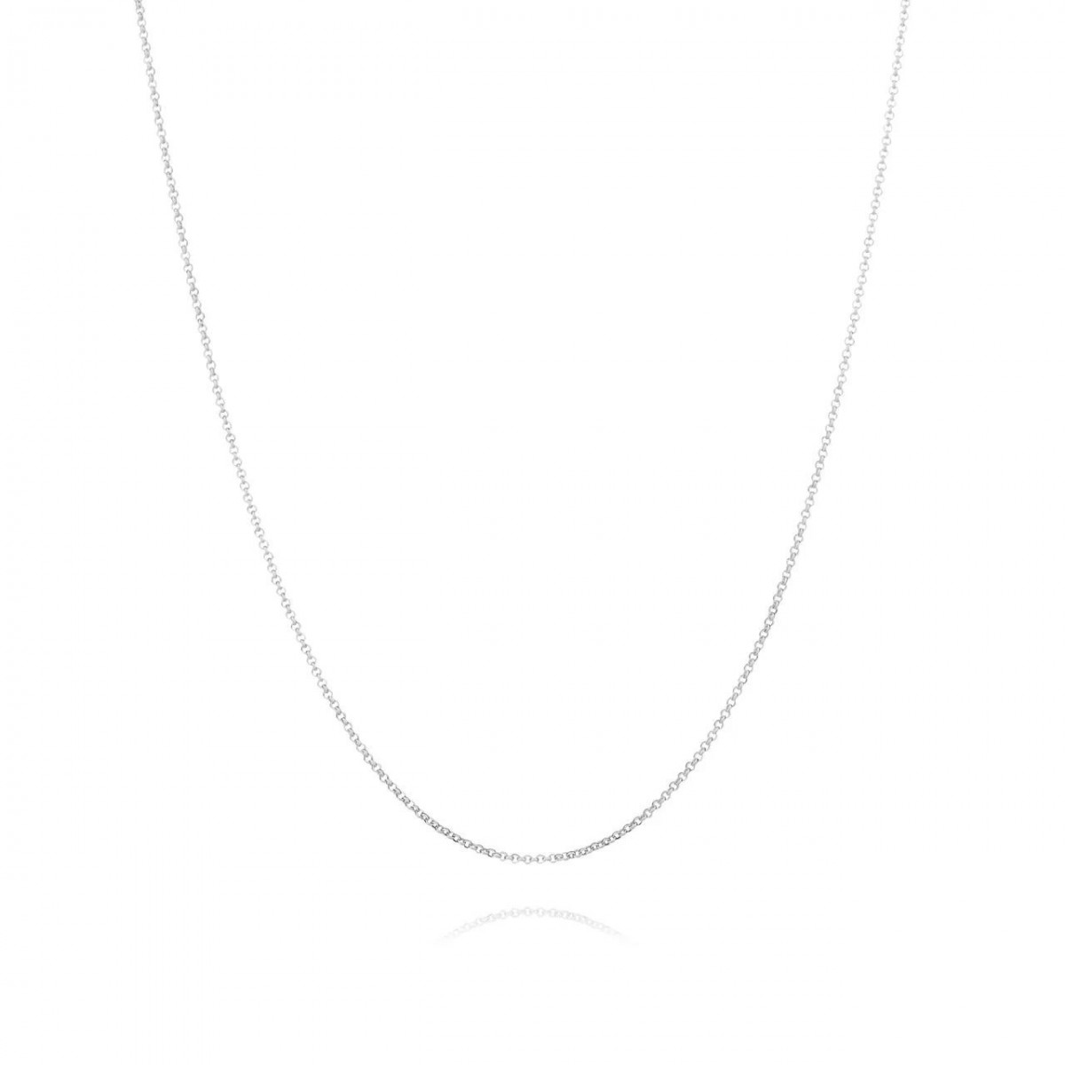 UNA STORIA Chaine Forcat Argent 42 cm CL1180342