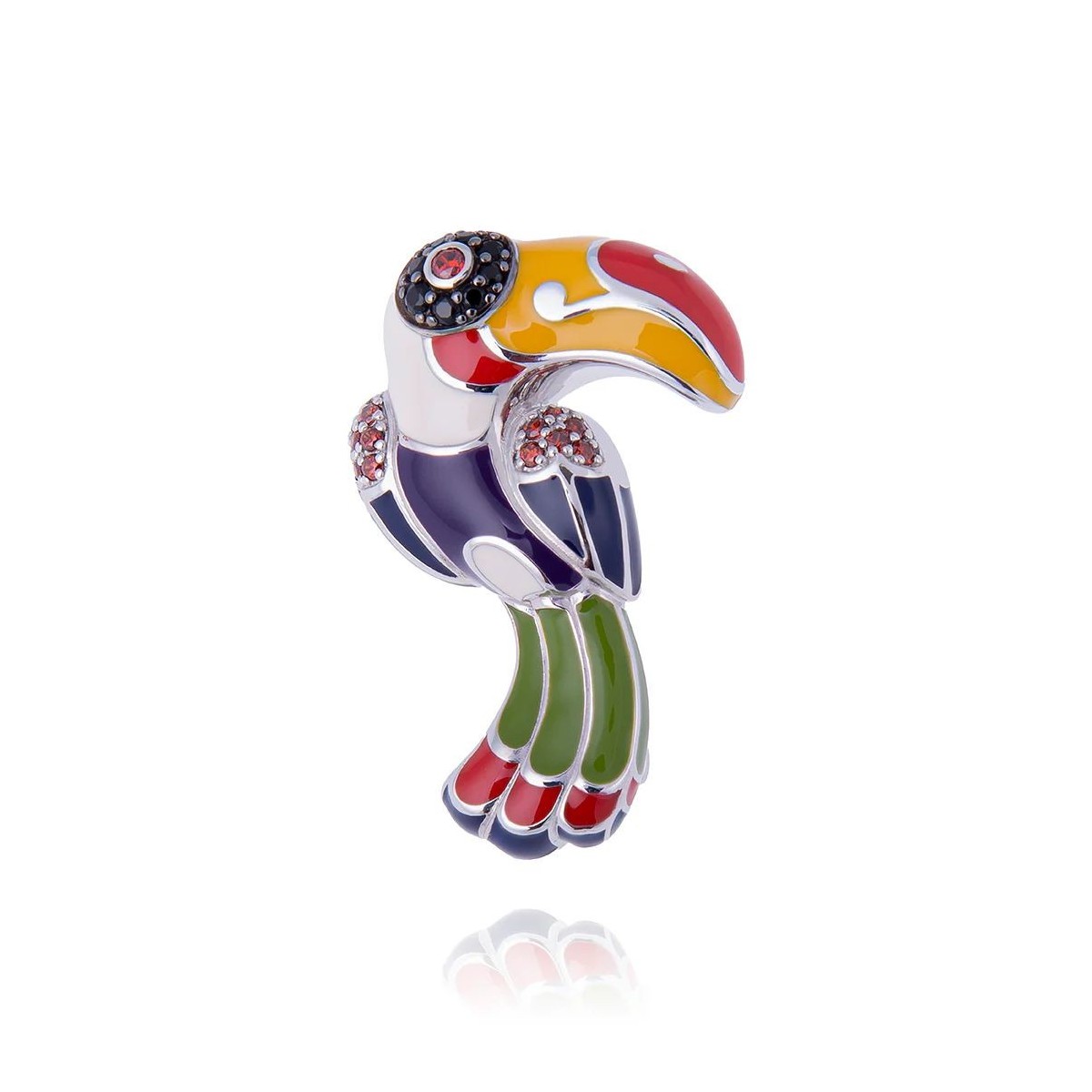 UNA STORIA Pendentif Toucan BQ12144