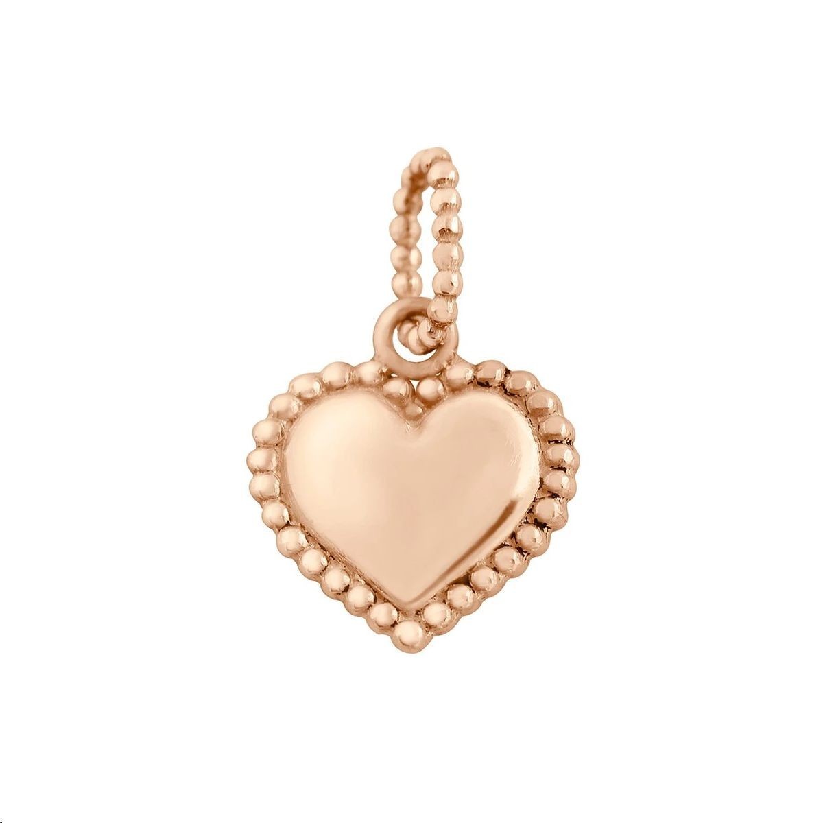 Pendentif Lucky Coeur Or rose