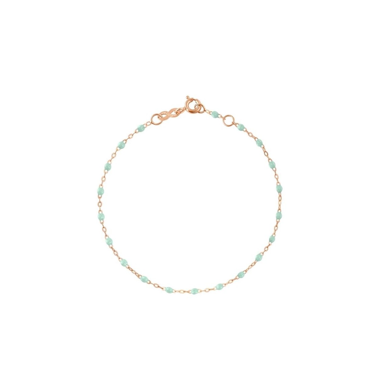 GIGI CLOZEAU Bracelet Classique Gigi Or rose Résine jade B3GI001R17