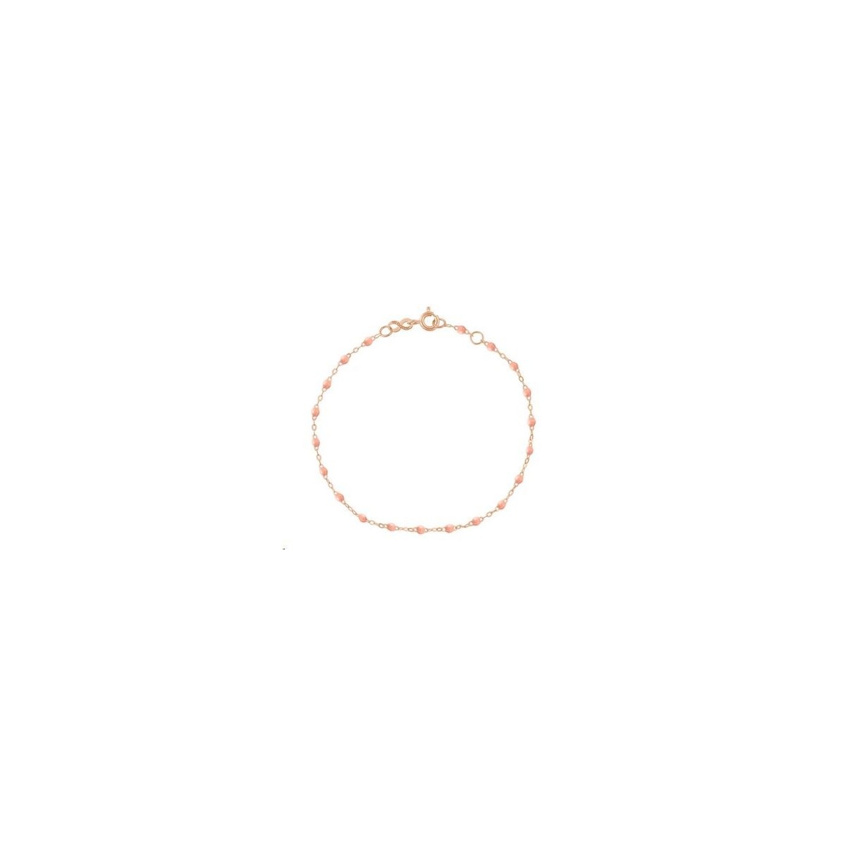 GIGI CLOZEAU Bracelet Classique Gigi Or rose Résine saumon B3GI001R48