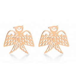 Boucles d'oreilles Georgia Studs Or rose