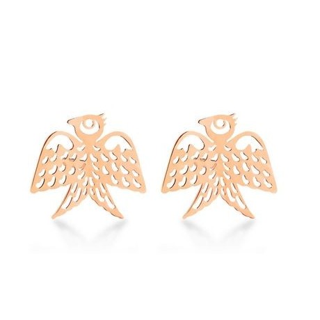 Boucles d'oreilles Georgia Studs Or rose
