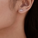 Boucles d'oreilles Georgia Studs Or rose
