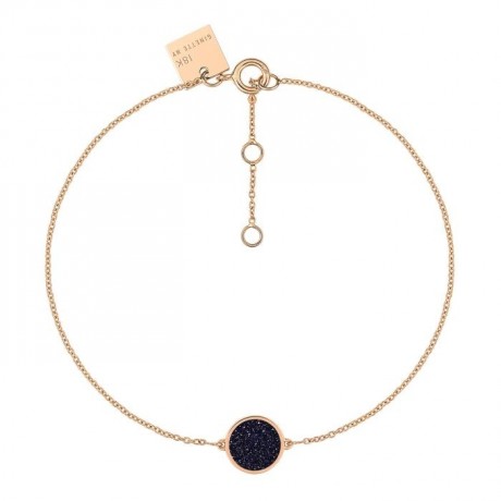 Bracelet Mini Ever Or Rose Sable bleu