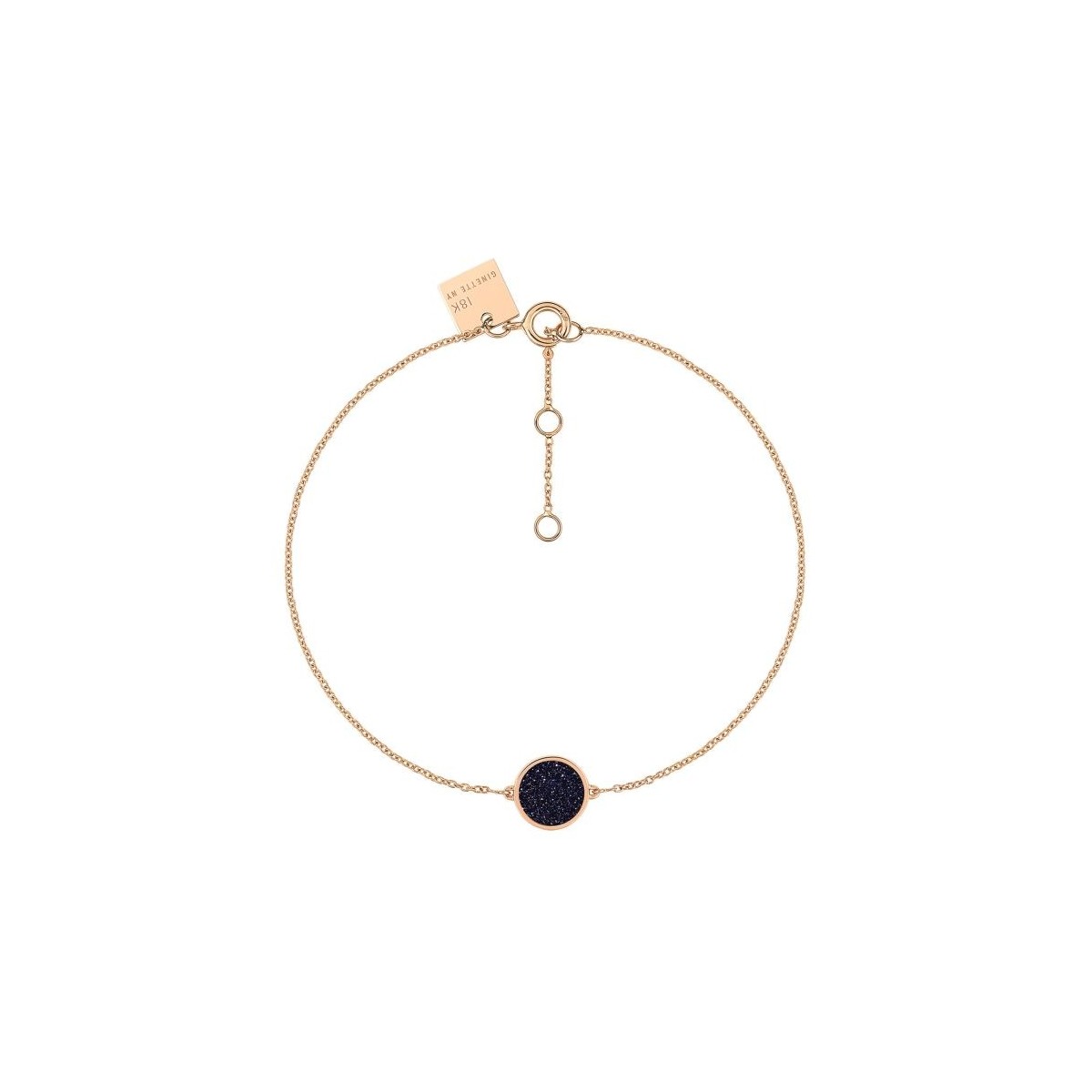 Bracelet Mini Ever Or Rose Sable bleu