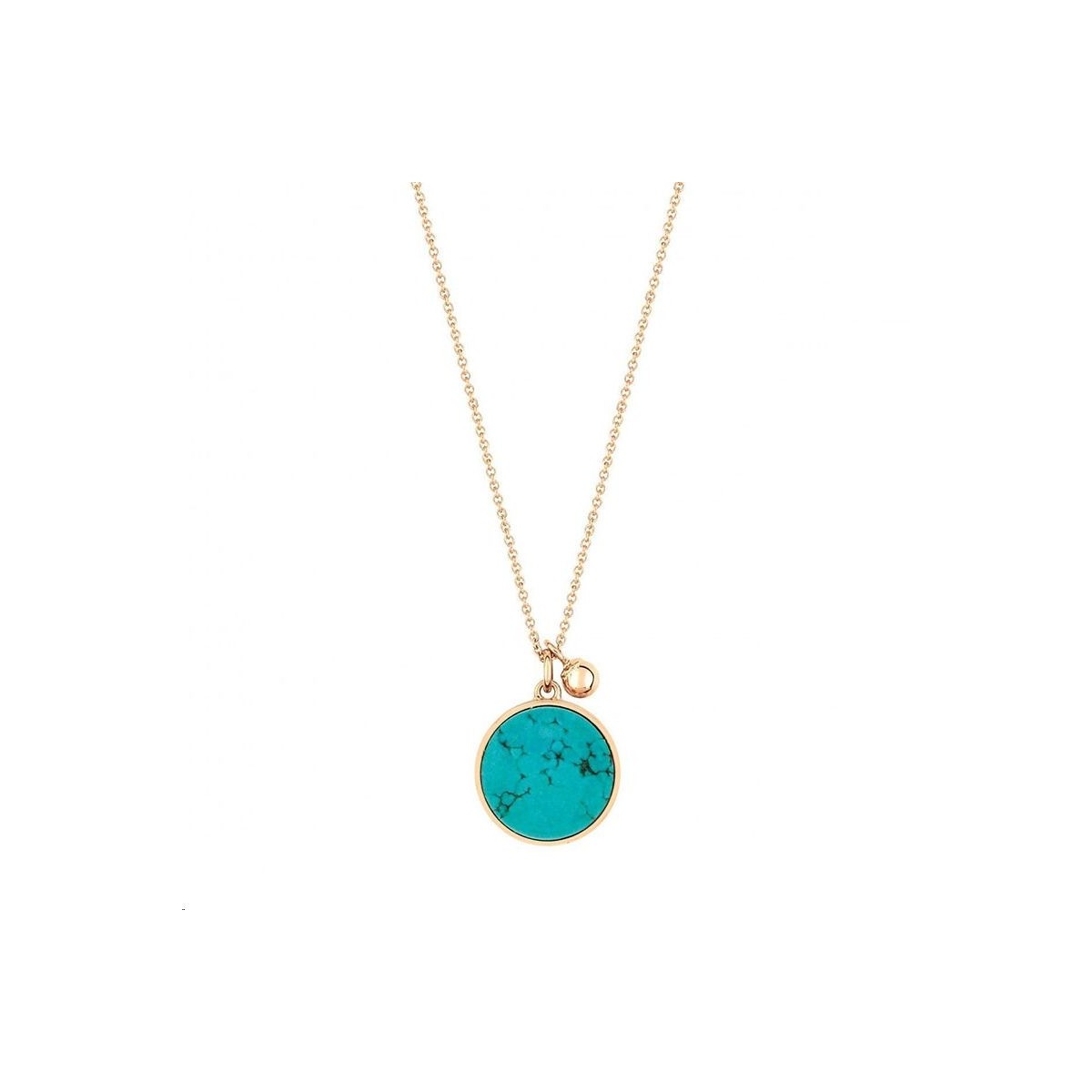 Collier Ever Or rose Turquoise