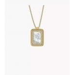FOSSIL Collier Raquel Glitz Nacre Doré JF04996710
